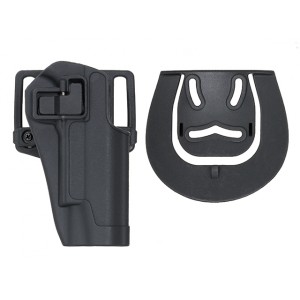 Quickly Pistol Holster with Locking Mechanism for 1911 - Black [CS]